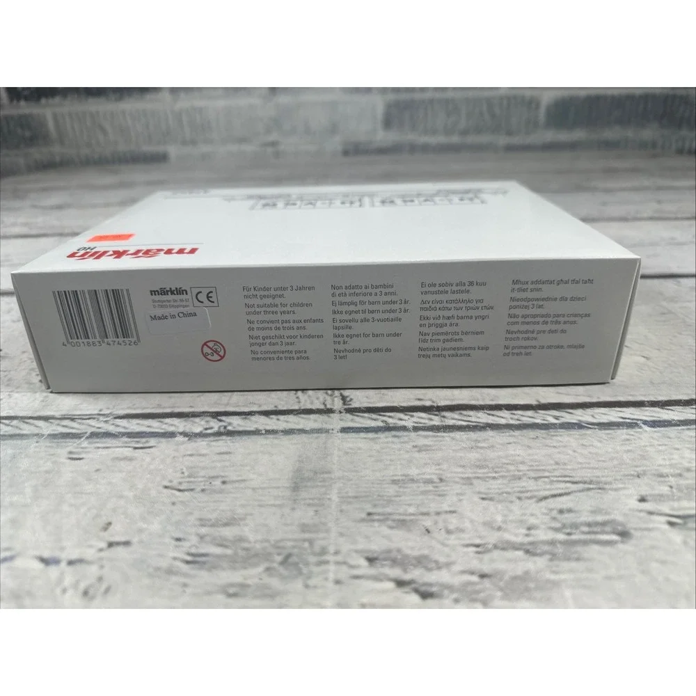 Märklin 47452 HO DB Hoyer Container Flat Car 2 Containers Germany NIB